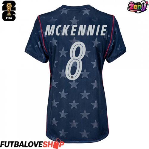 Dres Spojené štáty Weston McKennie #8 Preč pre Ženy MS 2026 Krátky Rukáv